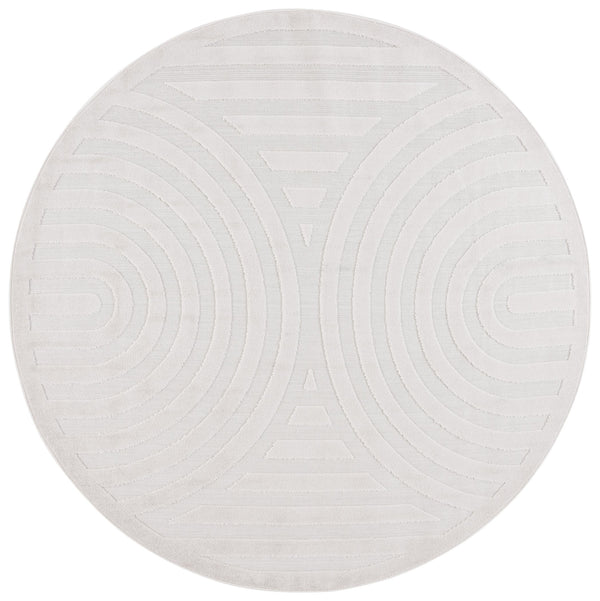 Safavieh Stella Indoor/Outdoor Area Rug - Timeless Geometric Design For Modern Elegance And Durability Ivory Polypropylene Pile Sta115a-28