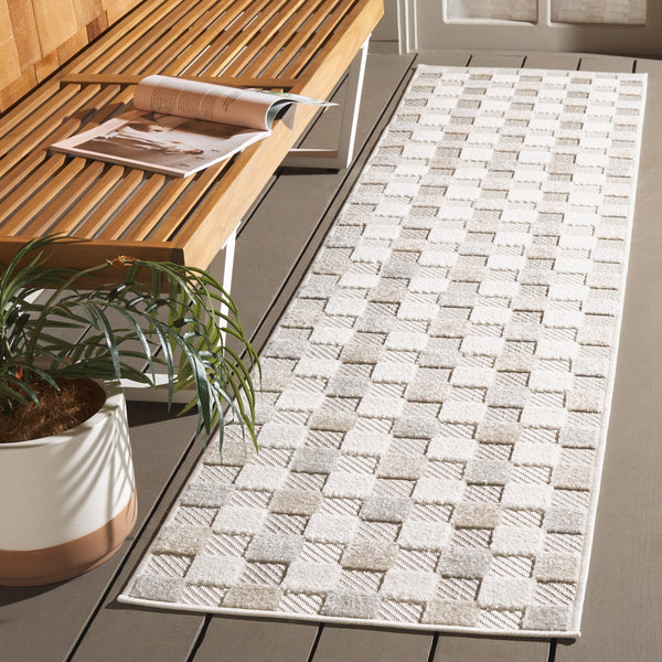 Safavieh Stella Elegant Polypropylene Rug In Soft Neutral Tones - Perfect Addition To Any Home Decor Space Ivory ,Grey Beige Polypropylene Pile Sta118a-8