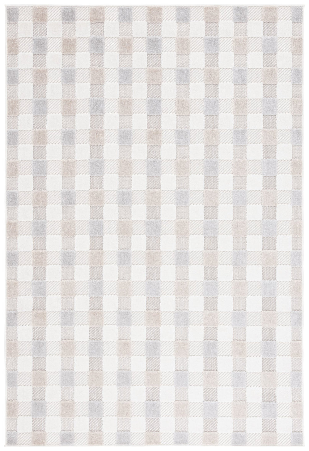 Safavieh Stella Elegant Polypropylene Rug In Soft Neutral Tones - Perfect Addition To Any Home Decor Space Ivory ,Grey Beige Polypropylene Pile Sta118a-8