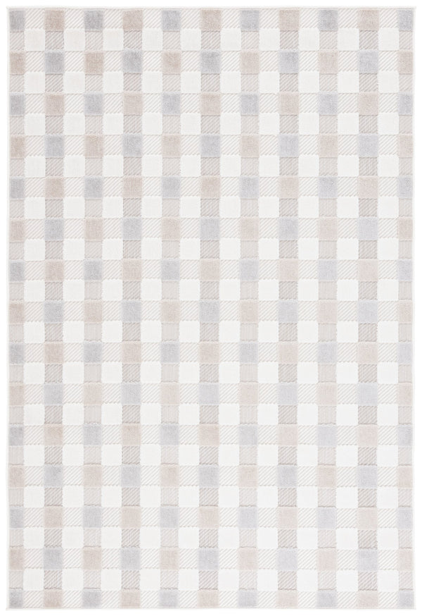 Safavieh Stella Elegant Polypropylene Rug In Soft Neutral Tones - Perfect Addition To Any Home Decor Space Ivory ,Grey Beige Polypropylene Pile Sta118a-8