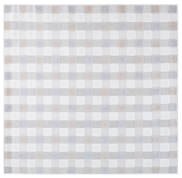 Safavieh Stella Elegant Polypropylene Rug In Soft Neutral Tones - Perfect Addition To Any Home Decor Space Ivory ,Grey Beige Polypropylene Pile Sta118a-8