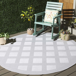Safavieh Stella Exquisite Square Area Rug - Elegant Geometric Design For Indoor And Outdoor Spaces Ivory Polypropylene Pile Sta124a-6r