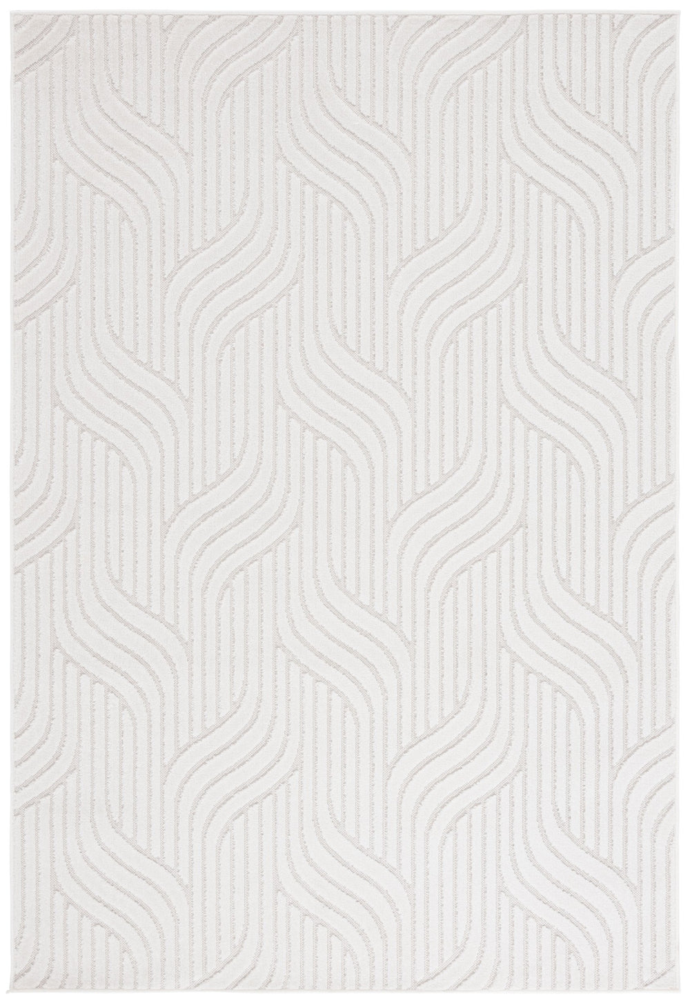Safavieh Stella Luxurious Polypropylene Pile Rug – Elegant Design For Modern Living Spaces And Décor Ivory Polypropylene Pile Sta128a-6r