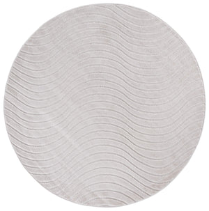 Safavieh Stella Contemporary Ivory Area Rug With Abstract Modern Pattern, Polypropylene Plush & Durable Feel 6'-7" x 6'-7" STA144A-7R