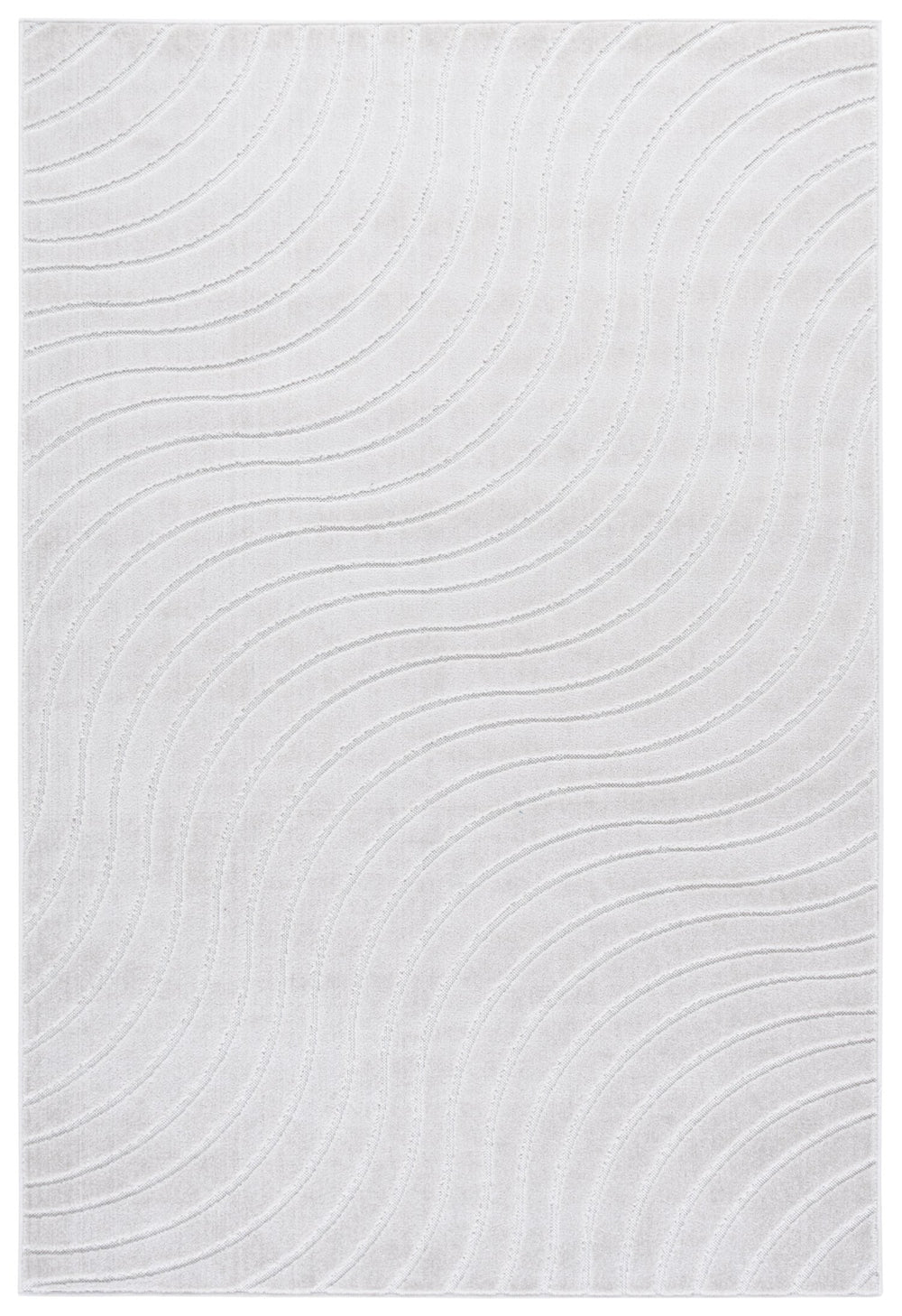 Safavieh Stella Round Beige Area Rug Power-Loomed In Turkey | Durable Polypropylene Low-Profile Comfort 6'-7" x 6'-7" STA144B-7R