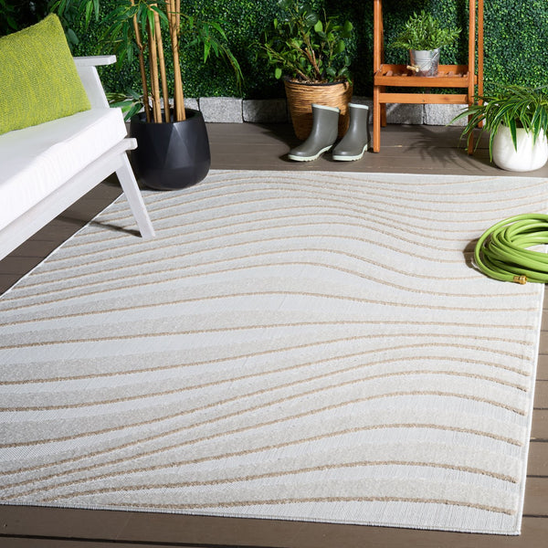Safavieh Stella Ivory Beige Power-Loomed Runner — Durable Polypropylene Pile, Low-Maintenance Hallway Rug 2'-0" x 8'-0" STA146A-28