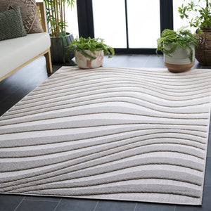 Safavieh Stella Ivory Beige Power-Loomed Runner — Durable Polypropylene Pile, Low-Maintenance Hallway Rug 2'-0" x 8'-0" STA146A-28