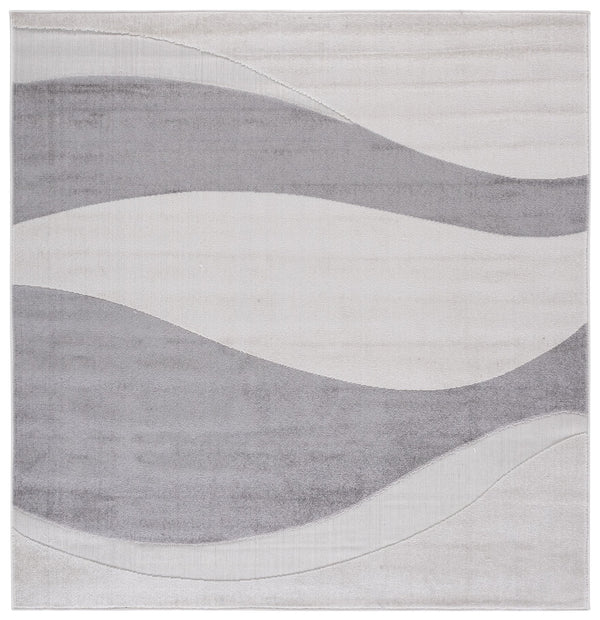 Safavieh Stella Minimalist Ivory Grey Runner Rug – Durable Power‑Loomed Polypropylene, Stain‑Resistant Comfort 2'-0" x 8'-0" STA148A-28