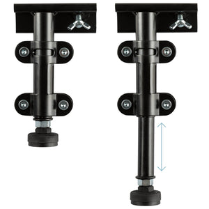 Malouf Adjustable Center Support System - Heavy-duty Steel Crossrails For Enhanced Bed Frame Stability   Stadjcss