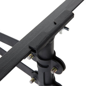Malouf Adjustable Center Support System - Heavy-duty Steel Crossrails For Enhanced Bed Frame Stability   Stadjcss