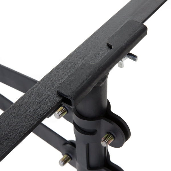 Malouf Adjustable Center Support System - Heavy-duty Steel Crossrails For Enhanced Bed Frame Stability   Stadjcss