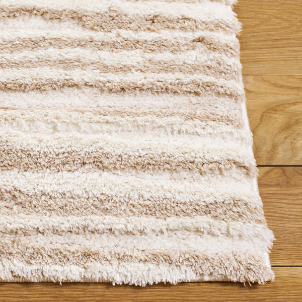 Safavieh Seattle Shag Area Rug - Luxurious Softness, Stylish Design For Cozy Living Spaces And Comfort Ivory ,Beige Polyester Ste908b-7sq