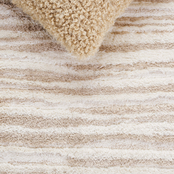 Safavieh Seattle Shag Area Rug - Luxurious Softness, Stylish Design For Cozy Living Spaces And Comfort Ivory ,Beige Polyester Ste908b-7sq