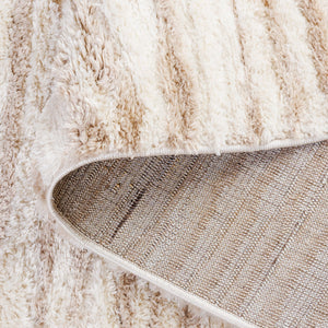 Safavieh Seattle Shag Area Rug - Luxurious Softness, Stylish Design For Cozy Living Spaces And Comfort Ivory ,Beige Polyester Ste908b-7sq