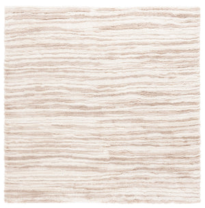 Safavieh Seattle Shag Area Rug - Luxurious Softness, Stylish Design For Cozy Living Spaces And Comfort Ivory ,Beige Polyester Ste908b-7sq