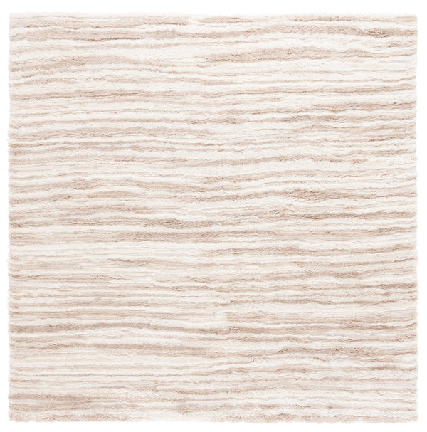 Safavieh Seattle Shag Area Rug - Luxurious Softness, Stylish Design For Cozy Living Spaces And Comfort Ivory ,Beige Polyester Ste908b-7sq