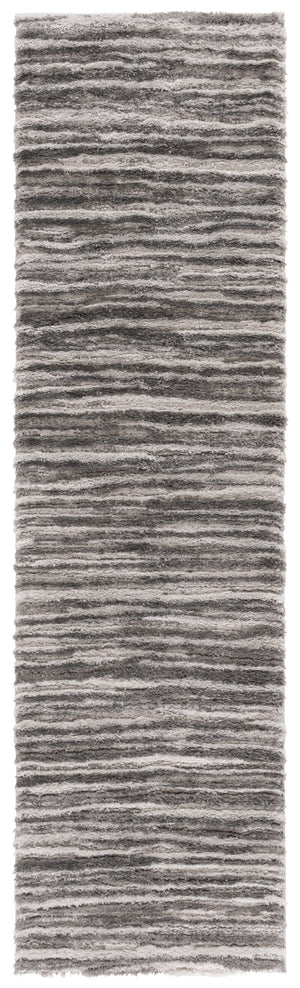 Safavieh Seattle Shag Area Rug - Luxurious Softness, Stylish Design For Cozy Living Spaces And Comfort Ivory ,Grey Polyester Ste908f-7r