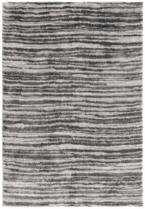 Safavieh Seattle Shag Area Rug - Luxurious Softness, Stylish Design For Cozy Living Spaces And Comfort Ivory ,Grey Polyester Ste908f-7r