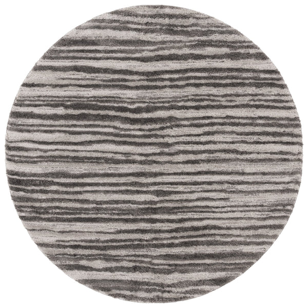 Safavieh Seattle Shag Area Rug - Luxurious Softness, Stylish Design For Cozy Living Spaces And Comfort Ivory ,Grey Polyester Ste908f-7r