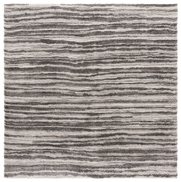 Safavieh Seattle Shag Area Rug - Luxurious Softness, Stylish Design For Cozy Living Spaces And Comfort Ivory ,Grey Polyester Ste908f-7r
