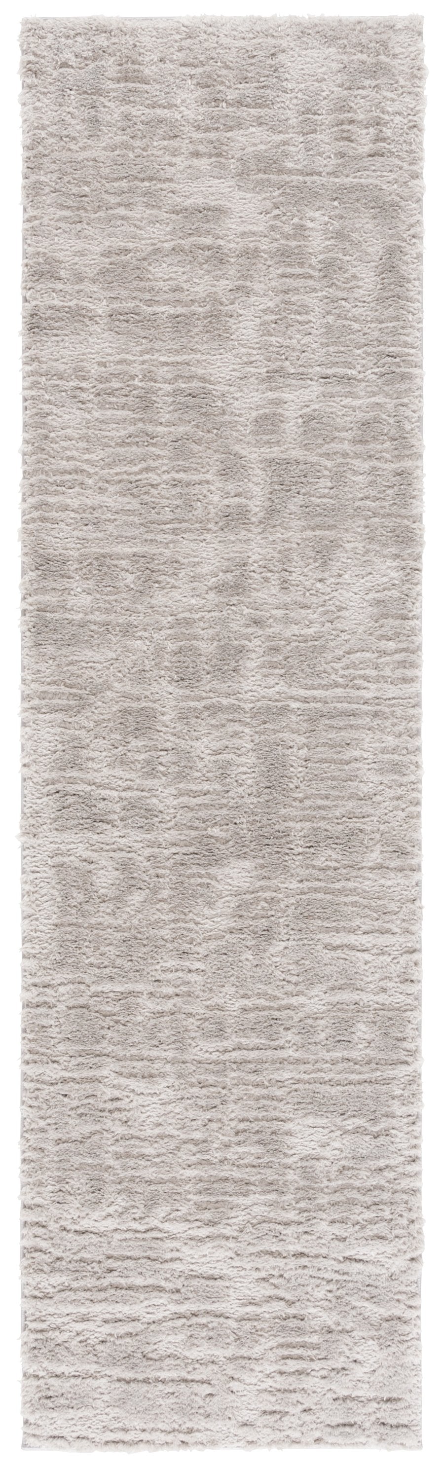 Safavieh Seattle Shag Area Rug - Soft Polyester Comfort In Elegant Neutral Tones For Stylish Home Décor Light Grey ,Grey Polyester Ste909f-7sq