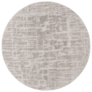 Safavieh Seattle Shag Area Rug - Soft Polyester Comfort In Elegant Neutral Tones For Stylish Home Décor Light Grey ,Grey Polyester Ste909f-7sq