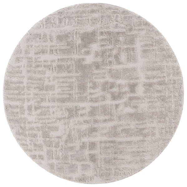 Safavieh Seattle Shag Area Rug - Soft Polyester Comfort In Elegant Neutral Tones For Stylish Home Décor Light Grey ,Grey Polyester Ste909f-7sq