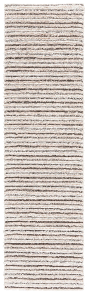 Safavieh Seattle Shag Rug Collection – Luxurious Polyester Design For Cozy Modern Living Spaces And Decor Grey ,Beige Polyester Ste910b-7r