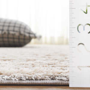 Safavieh Seattle Shag Rug Collection – Luxurious Polyester Design For Cozy Modern Living Spaces And Decor Grey ,Beige Polyester Ste910b-7r