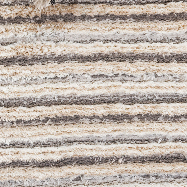 Safavieh Seattle Shag Rug Collection – Luxurious Polyester Design For Cozy Modern Living Spaces And Decor Grey ,Beige Polyester Ste910b-7r