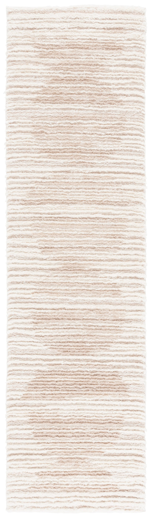 Safavieh Seattle Shag Area Rug - Luxurious Polyester Texture In Elegant Neutral Tones For Any Room Decor Ivory ,Beige Polyester Ste911b-7r