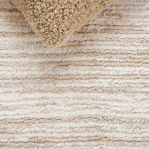 Safavieh Seattle Shag Area Rug - Luxurious Polyester Texture In Elegant Neutral Tones For Any Room Decor Ivory ,Beige Polyester Ste911b-7r