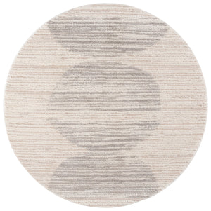 Safavieh Seattle Shag Area Rug - Luxurious Polyester Texture In Elegant Neutral Tones For Any Room Decor Ivory ,Grey Polyester Ste911f-7sq