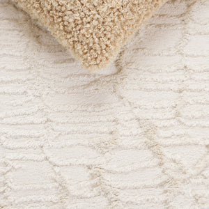 Safavieh Seattle Shag Runner Rug - Luxurious Polyester Design For Cozy Living Spaces And Stylish Decor Ivory Polyester Ste912a-7sq