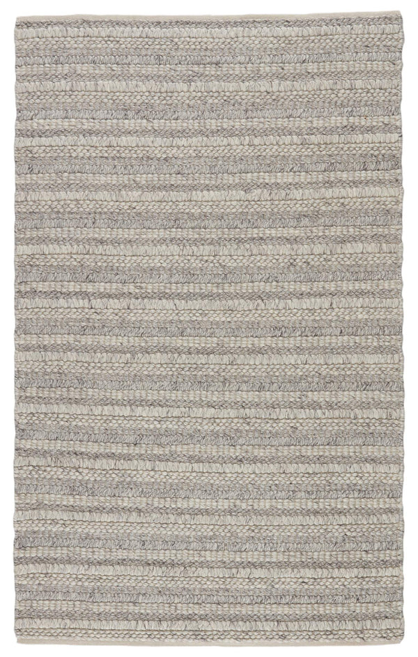 Jaipur Living Jaipur Living Nebula Handwoven Wool Viscose Rug Nordic Texture Neutral Bedroom Accent Gray 9'X12' RUG148665