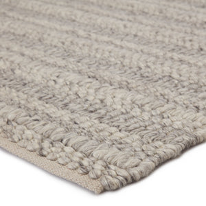 Jaipur Living Jaipur Living Nebula Handwoven Wool Viscose Rug Nordic Texture Neutral Bedroom Accent Gray 9'X12' RUG148665
