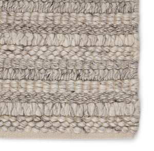 Jaipur Living Jaipur Living Nebula Handwoven Wool Viscose Rug Nordic Texture Neutral Bedroom Accent Gray 9'X12' RUG148665