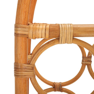 Safavieh Lyza Rattan Wine Rack - Handcrafted Coastal Charm For 6 Bottles, Ideal For Kitchen & Home Bars STG1800A
