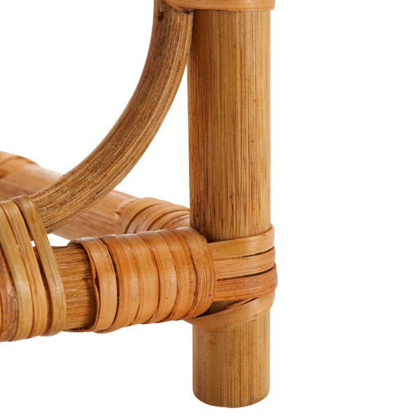 Safavieh Wilda Rattan Wine Rack - Handcrafted Natural Rattan Storage For Bottles - Stylish Coastal Décor Piece STG1801A