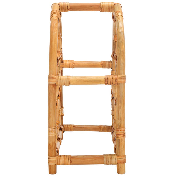 Safavieh Wilda Rattan Wine Rack - Handcrafted Natural Rattan Storage For Bottles - Stylish Coastal Décor Piece STG1801A