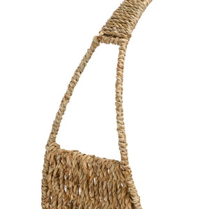 Safavieh Milly Crescent Rack - Stylish Handwoven Seagrass Storage Solution For Kitchen And Decor Display Natural STG1802A
