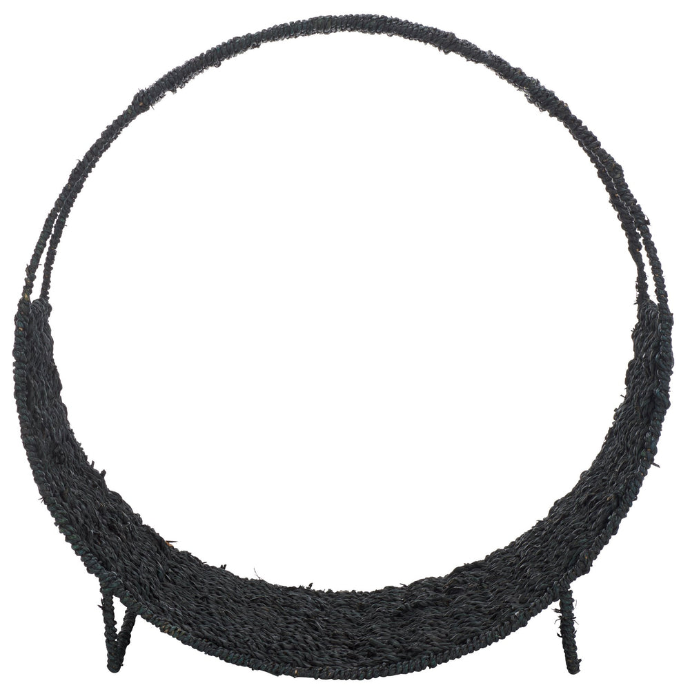 Safavieh Milly Vibrant Fruit Rack – Black Rattan Design To Organize, Style, And Elevate Your Kitchen Decor! Black Seagrass And Metal Stg1802b