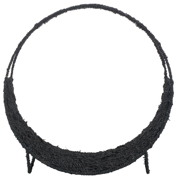 Safavieh Milly Vibrant Fruit Rack – Black Rattan Design To Organize, Style, And Elevate Your Kitchen Decor! Black Seagrass And Metal Stg1802b