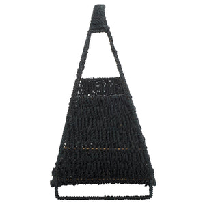 Safavieh Milly Vibrant Fruit Rack – Black Rattan Design To Organize, Style, And Elevate Your Kitchen Decor! Black Seagrass And Metal Stg1802b