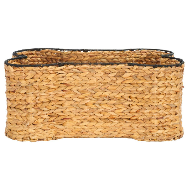 Safavieh Wulfric Set Of 2 Eco-Friendly Dog Bone Baskets - Stylish Storage For Toys, Blankets & More! STG1803A