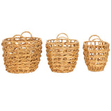 Safavieh Langdon Set Of 3 Baskets Natural Rattan STG1806A