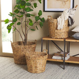 Safavieh Fenwick Set Of 3 Baskets Natural Rattan STG1807A