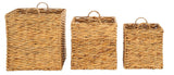 Safavieh Howell Set Of 3 Baskets Natural Rattan STG1808A