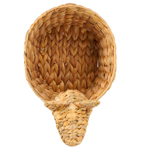 Safavieh Auroris Llama-Shaped Woven Basket - Eco-Friendly Water Hyacinth Storage For Playful Spaces & Decor STG1813A