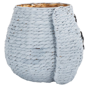 Safavieh Sarin Handwoven Puppy-Face Basket In Neutral Grey – Charming Storage For Toys And Essentials STG1814A
